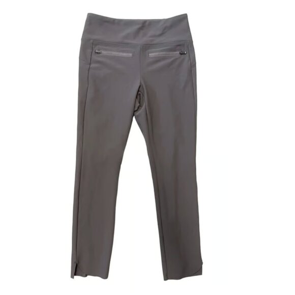 Athleta Stellar Scuba Pull On Stretch Ankle Pants with Pockets size S - Picture 1 of 7